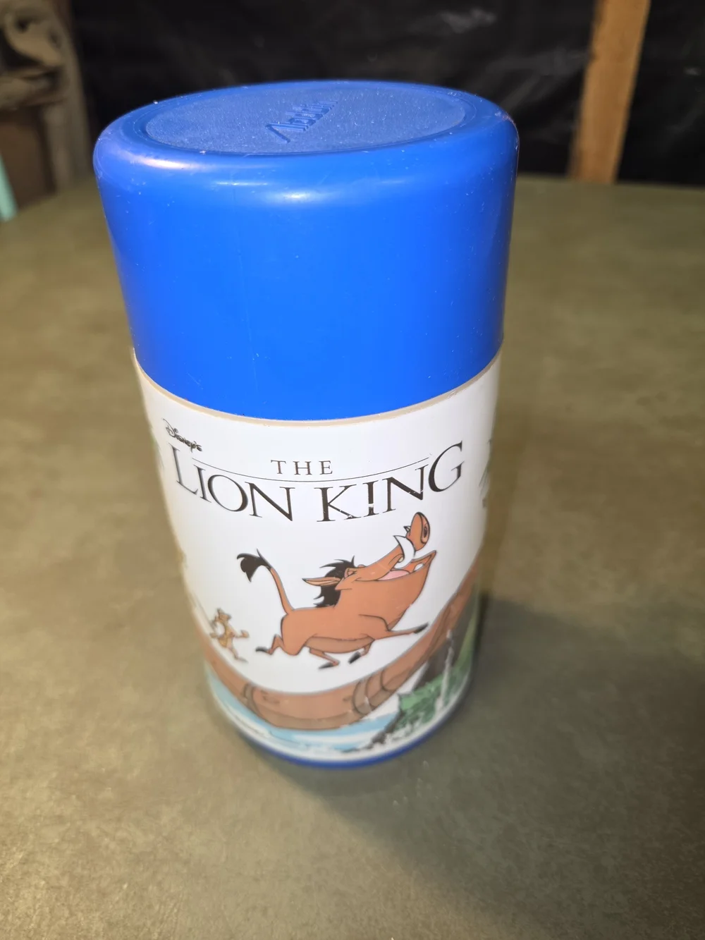 Vintage 1994 Disney's The Lion King plastic thermos
